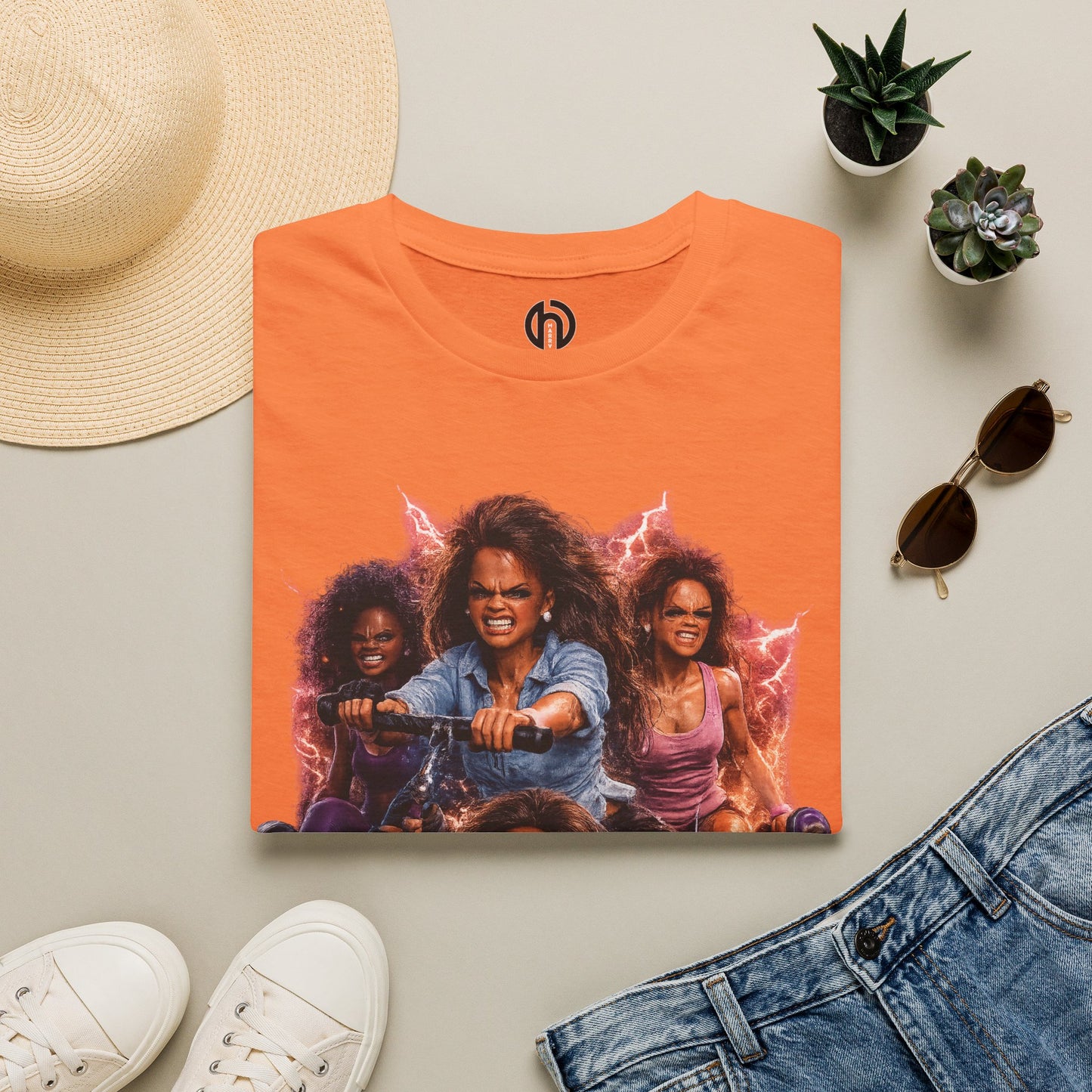 Work It Out Funny Doll Tee
