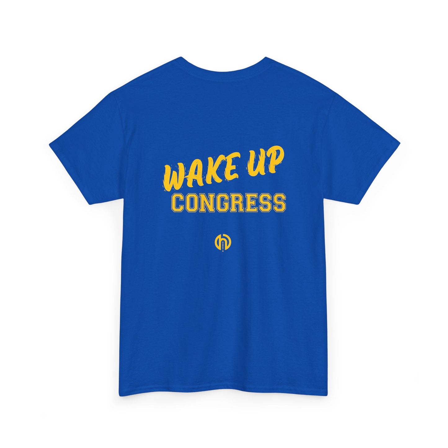 Wake Up Congress T-Shirt | Political Typography Statement Tee