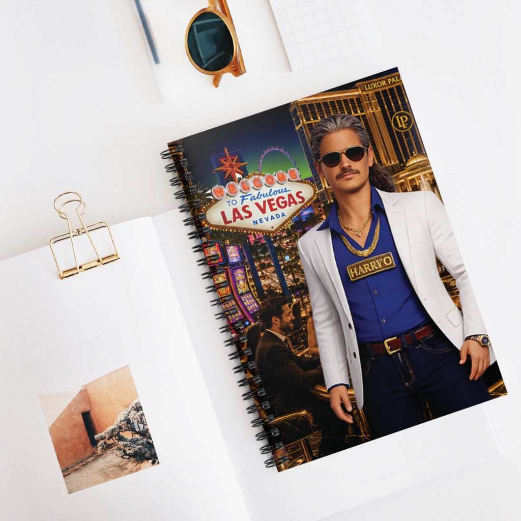 HARRY O Doll Spiral Notebook