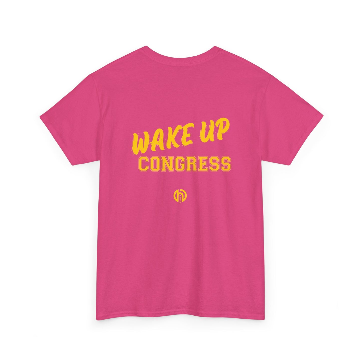 Wake Up Congress T-Shirt | Political Typography Statement Tee