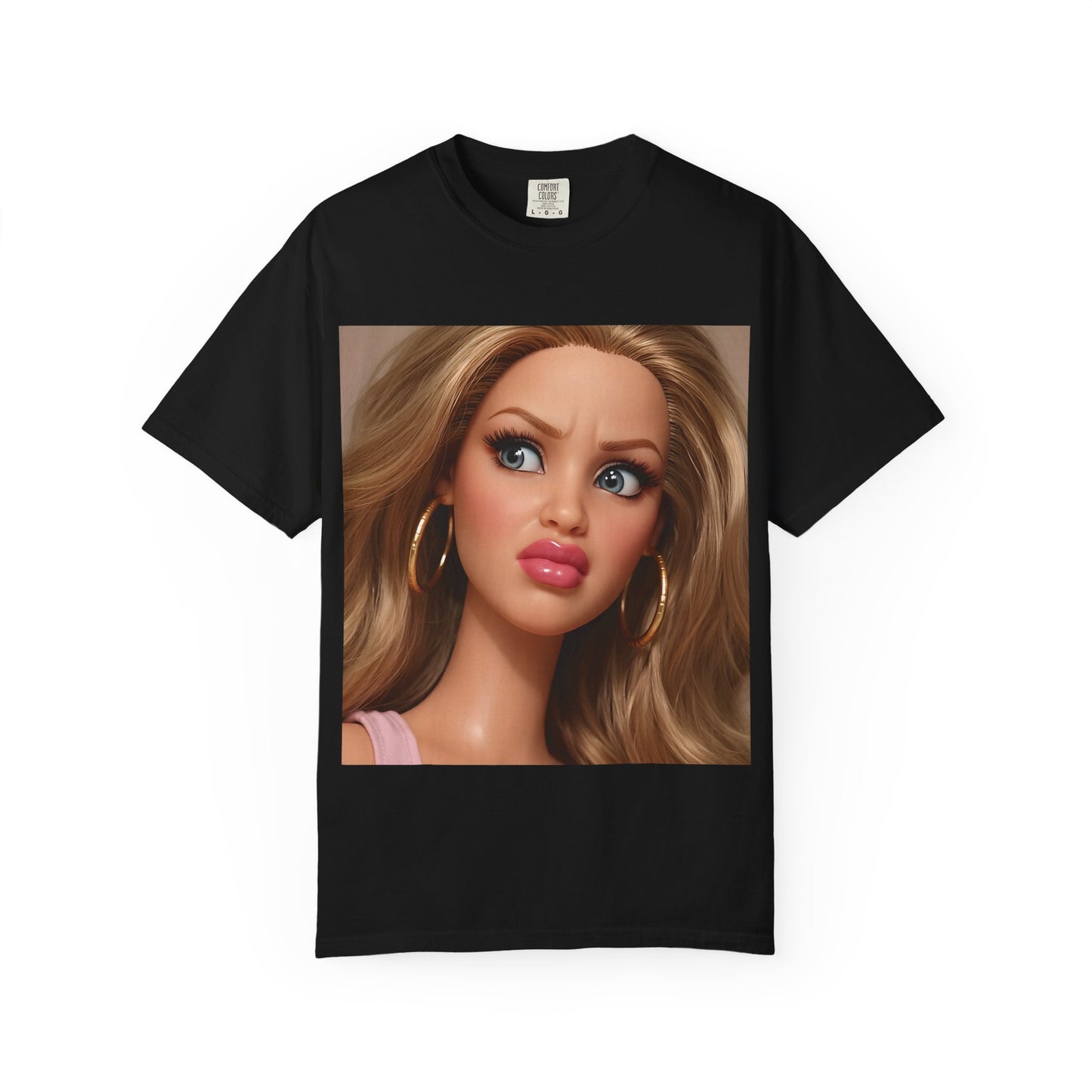 DISTRESSED Doll Face Meme Tee