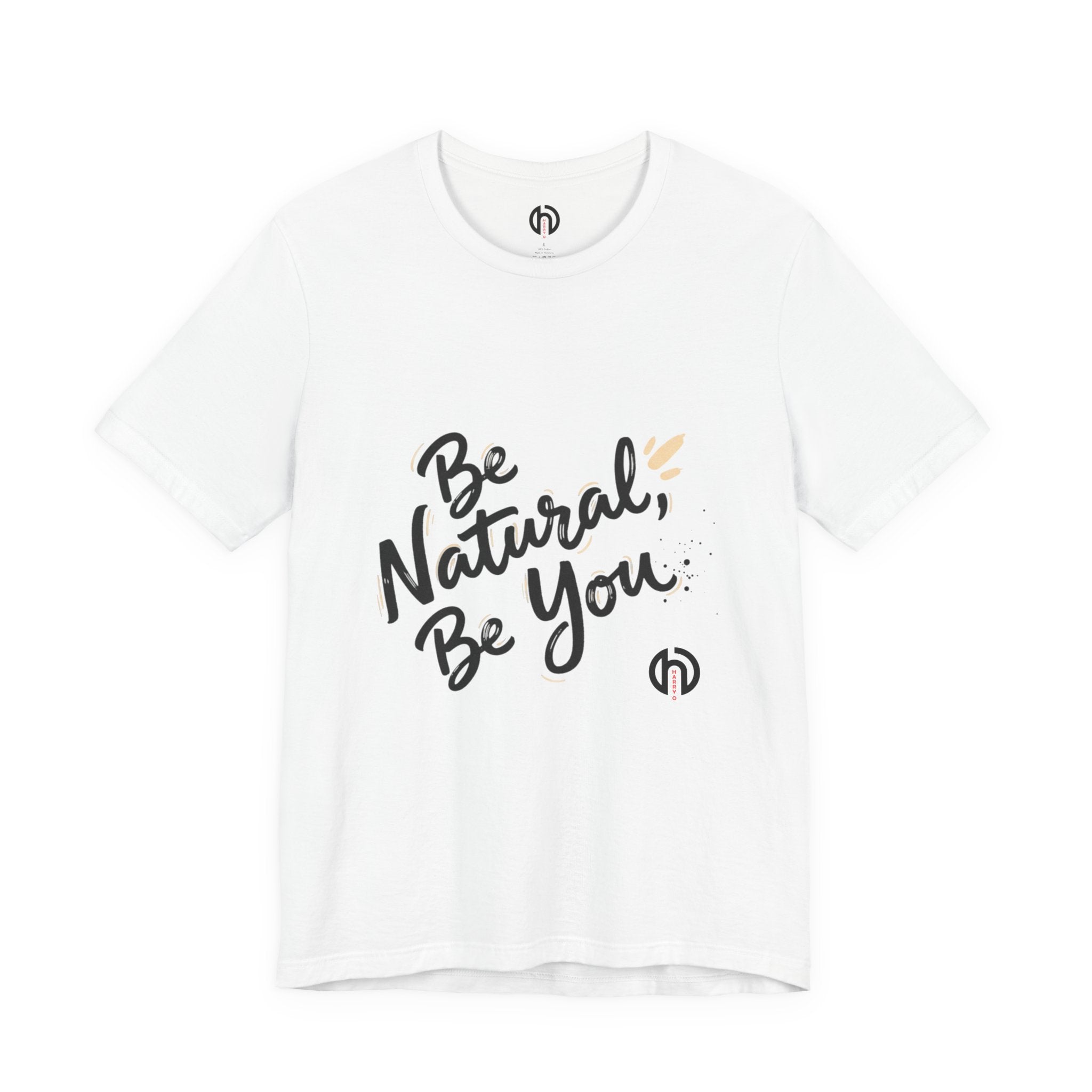 Be Natural Be You Tee | handwritten marker, brush script tee