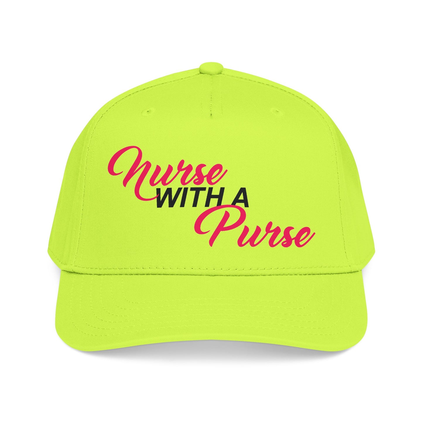 Nurse with a Purse Mid Profile Baseball Cap