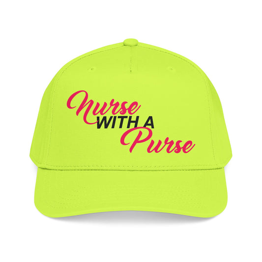 Nurse with a Purse Mid Profile Baseball Cap