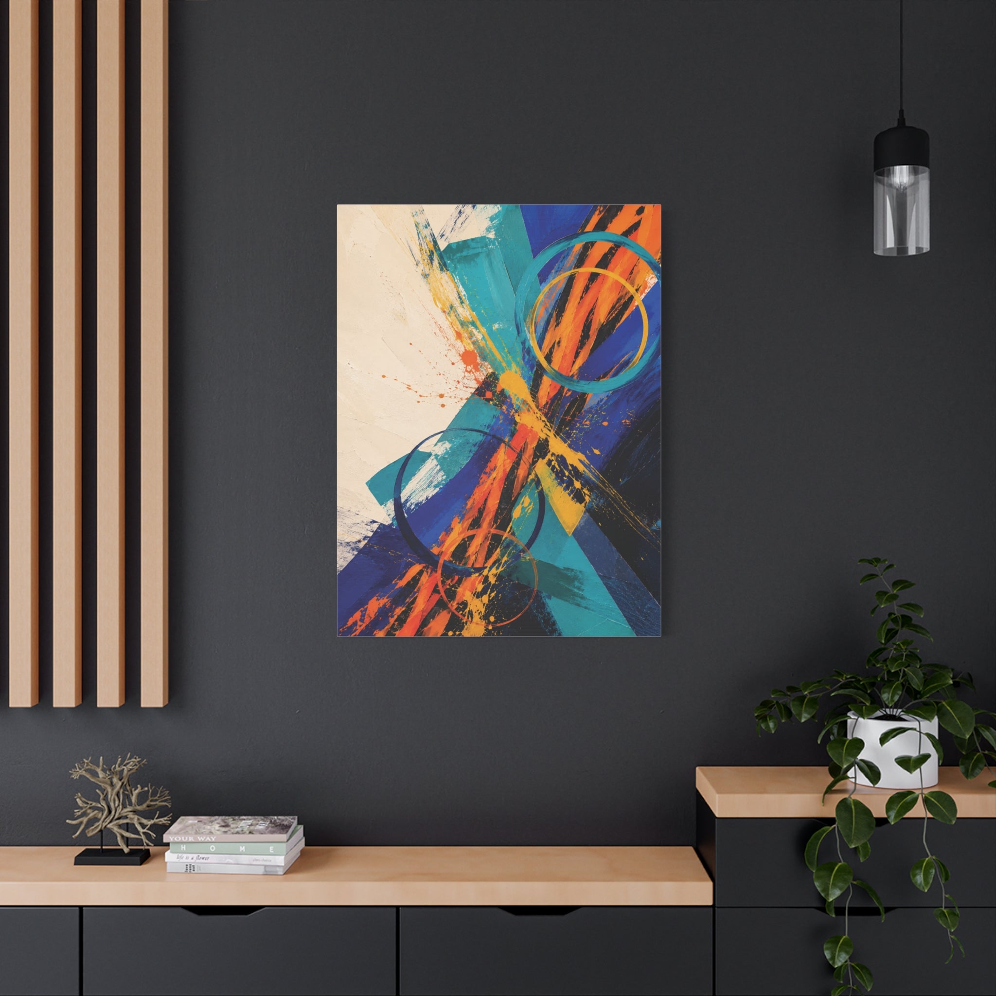 Electric Safari: The Kinetic Stripe Series SLASHED CANOPY
