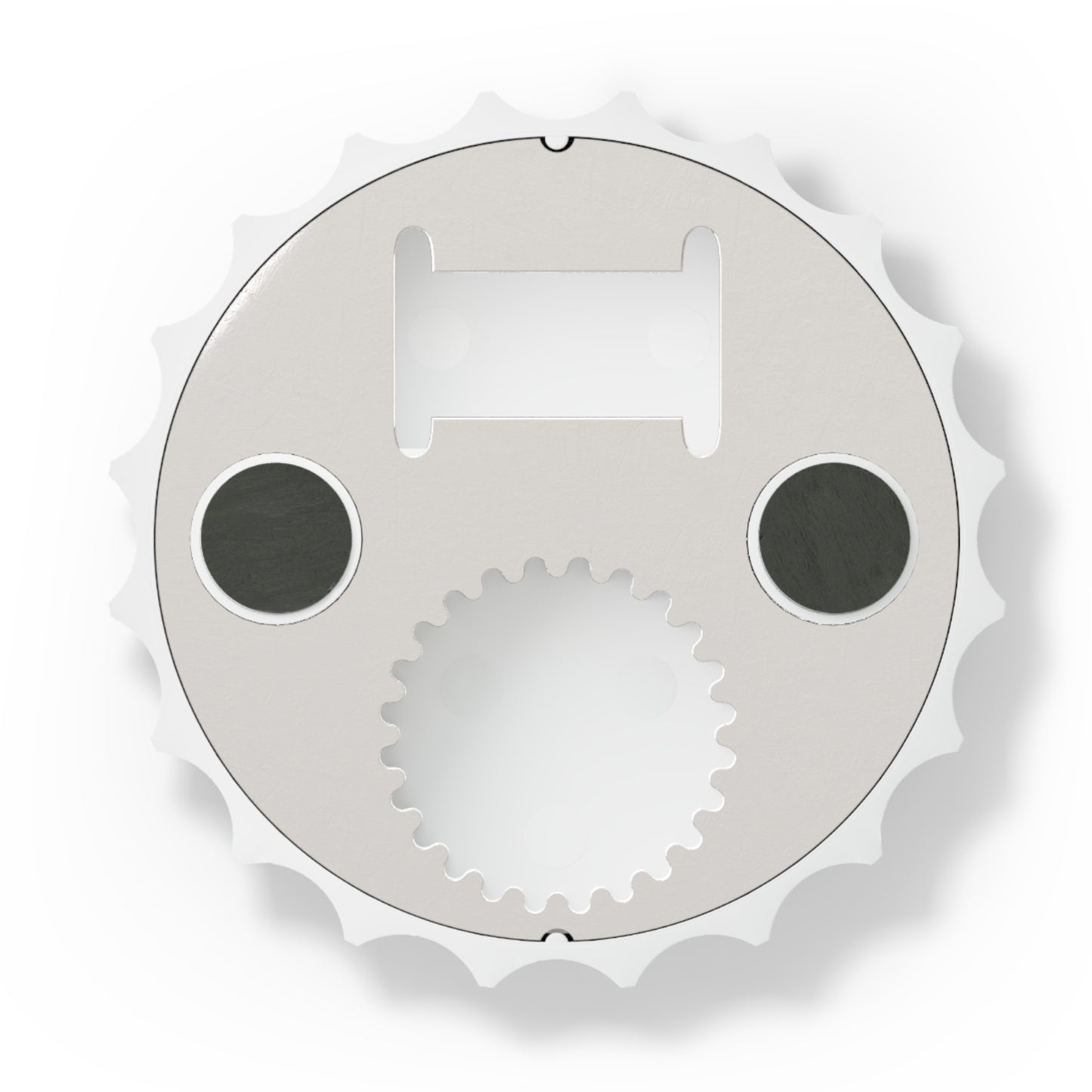 Funny Blonde Doll Face Bottle Opener — Novelty Bar Tool, Gag Gift for Friends & Parties