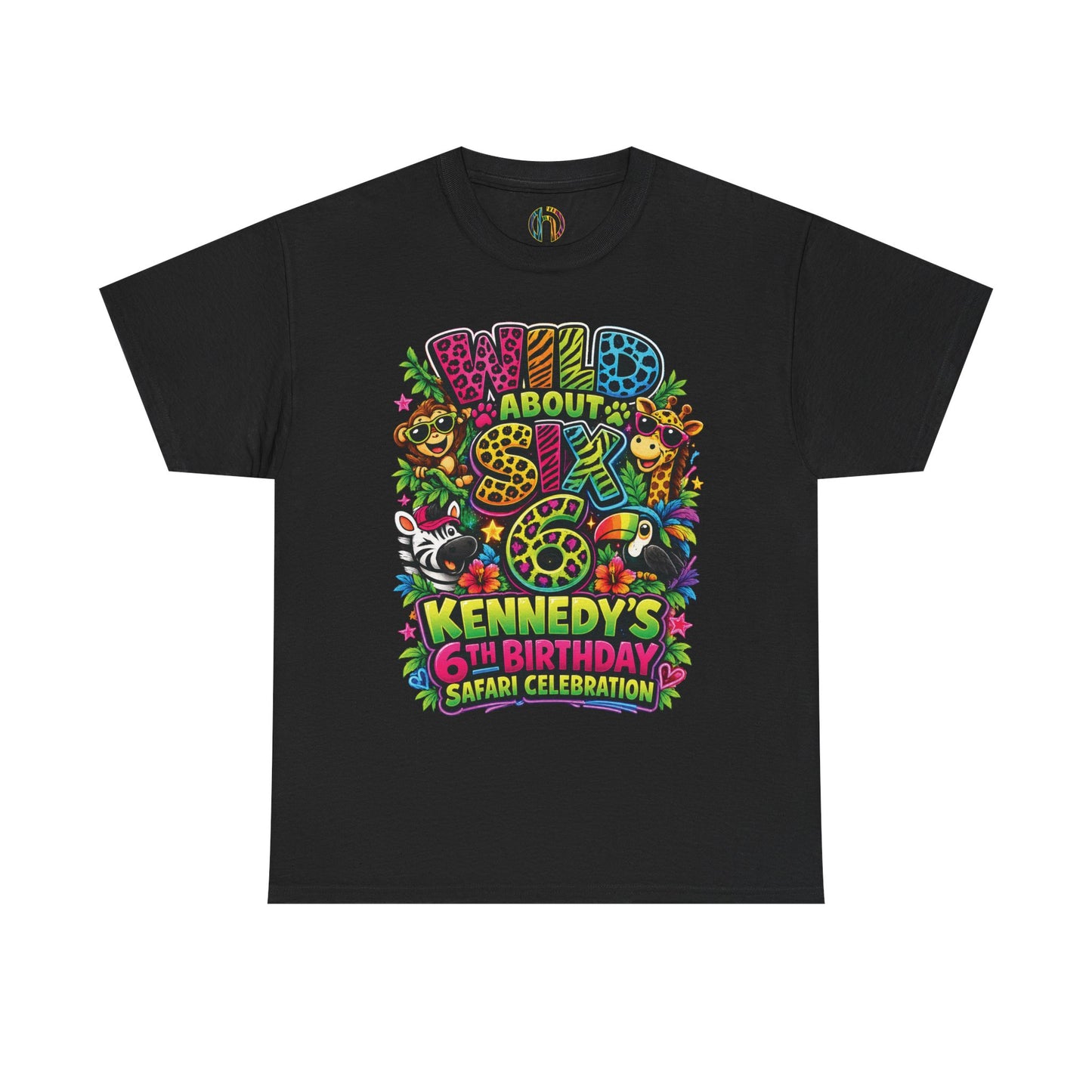 "Wild About 6" Kennedy's Birthday Safari Design
