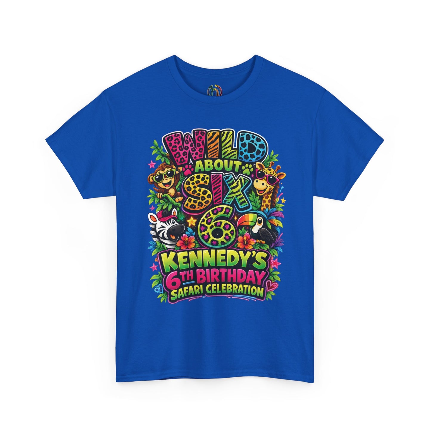 "Wild About 6" Kennedy's Birthday Safari Design