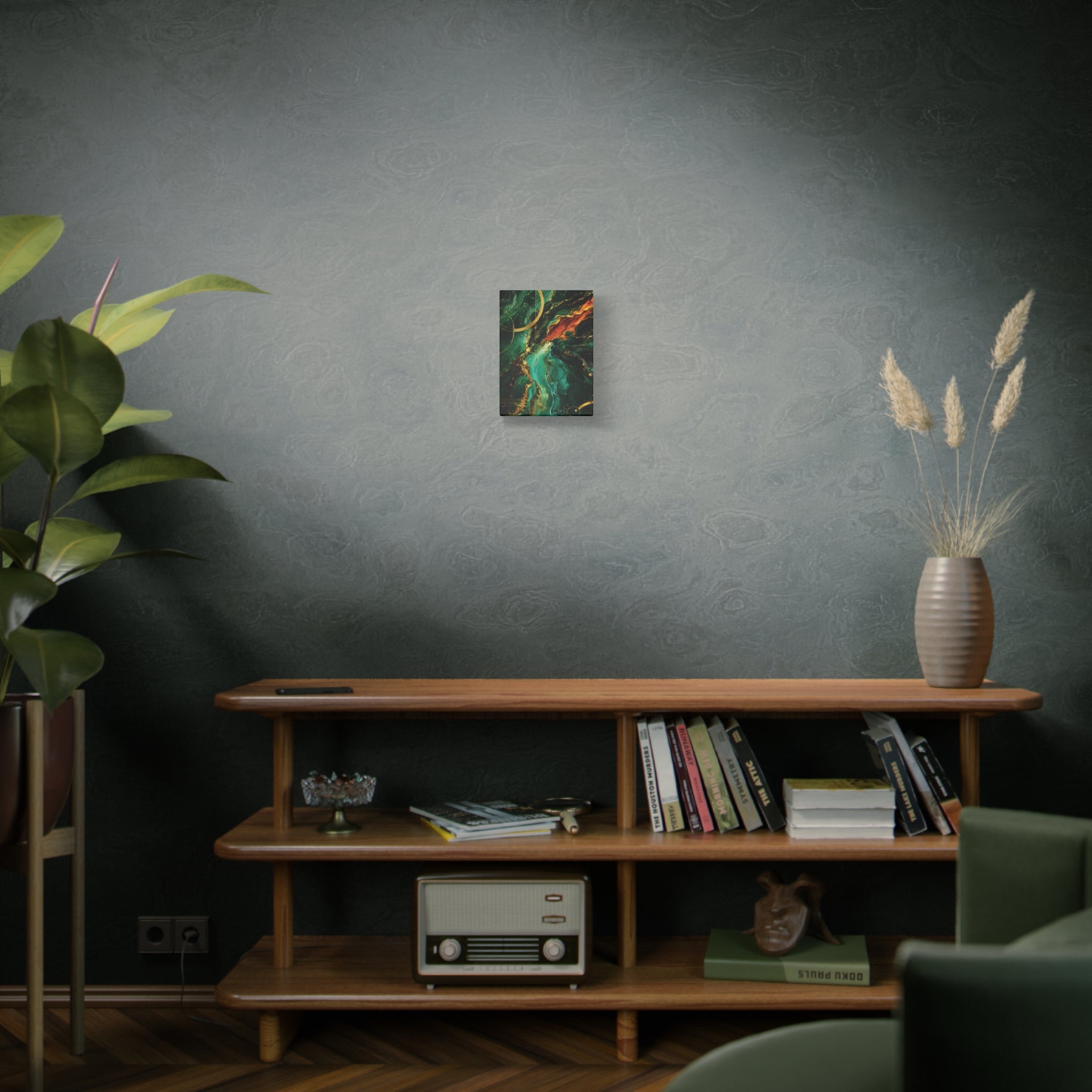 Emerald Magma: Flowing Liquid Marble Collection GENESISPHERE IL