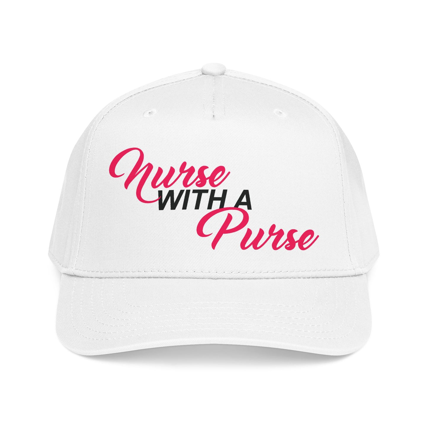 Nurse with a Purse Mid Profile Baseball Cap