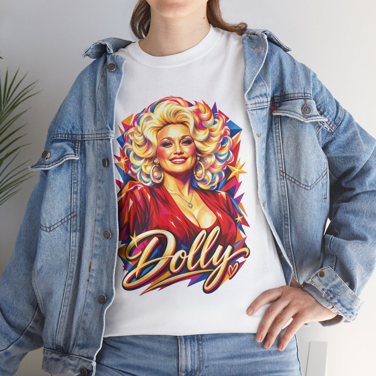 DOLLY — Pop Art Glam Graphic Tee