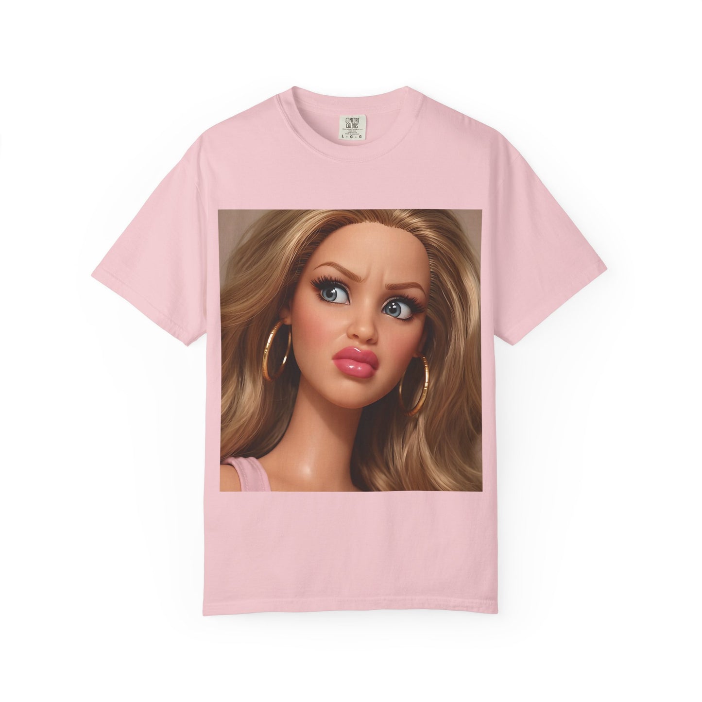DISTRESSED Doll Face Meme Tee