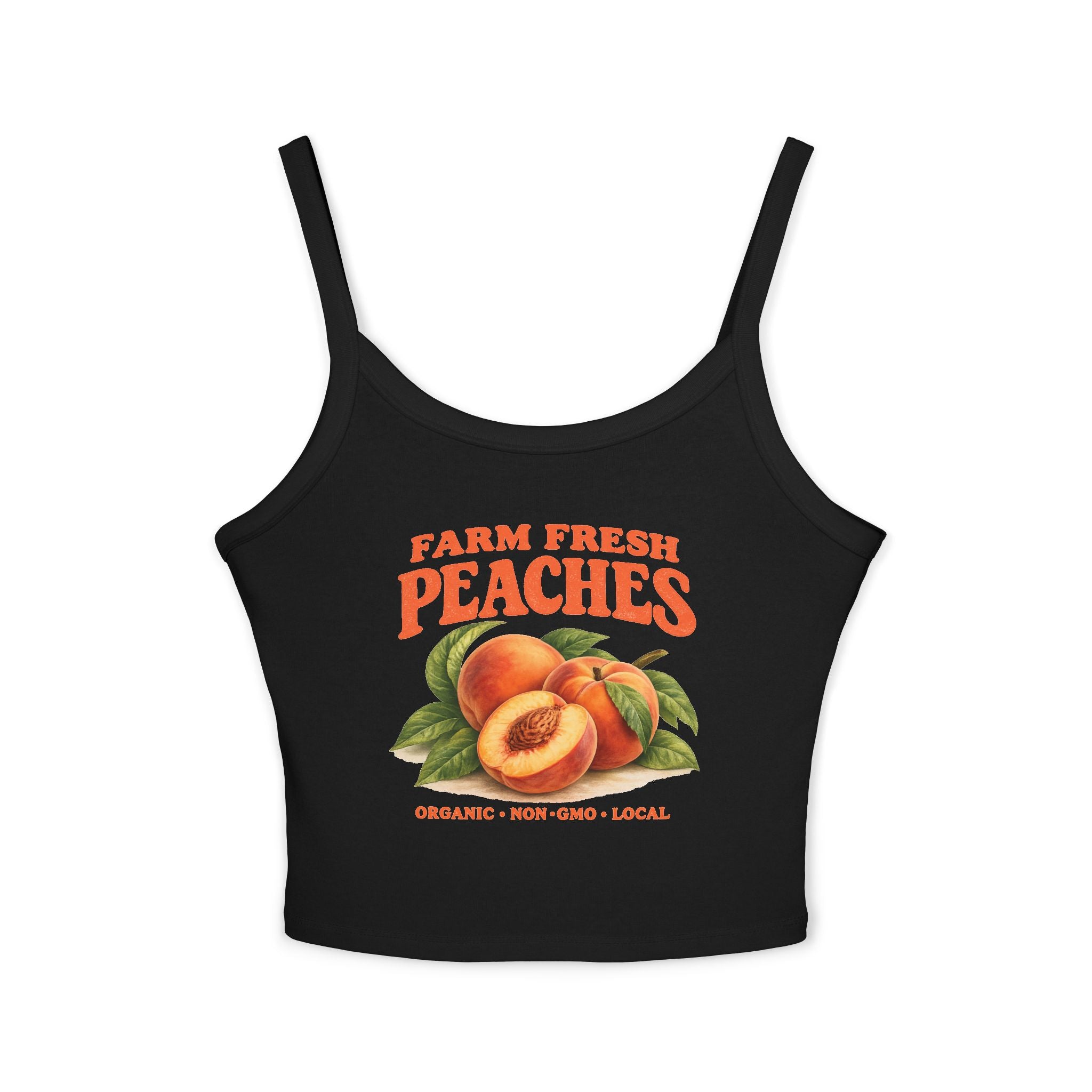 FRESH PEACHES Tank Top — Spaghetti Strap