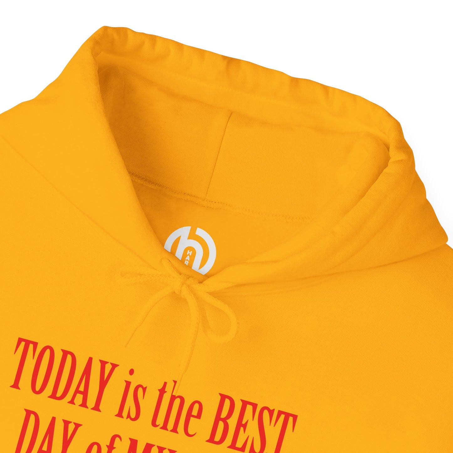 Today Is the Best Day of My Life Hooded Pullover Sweatshirt