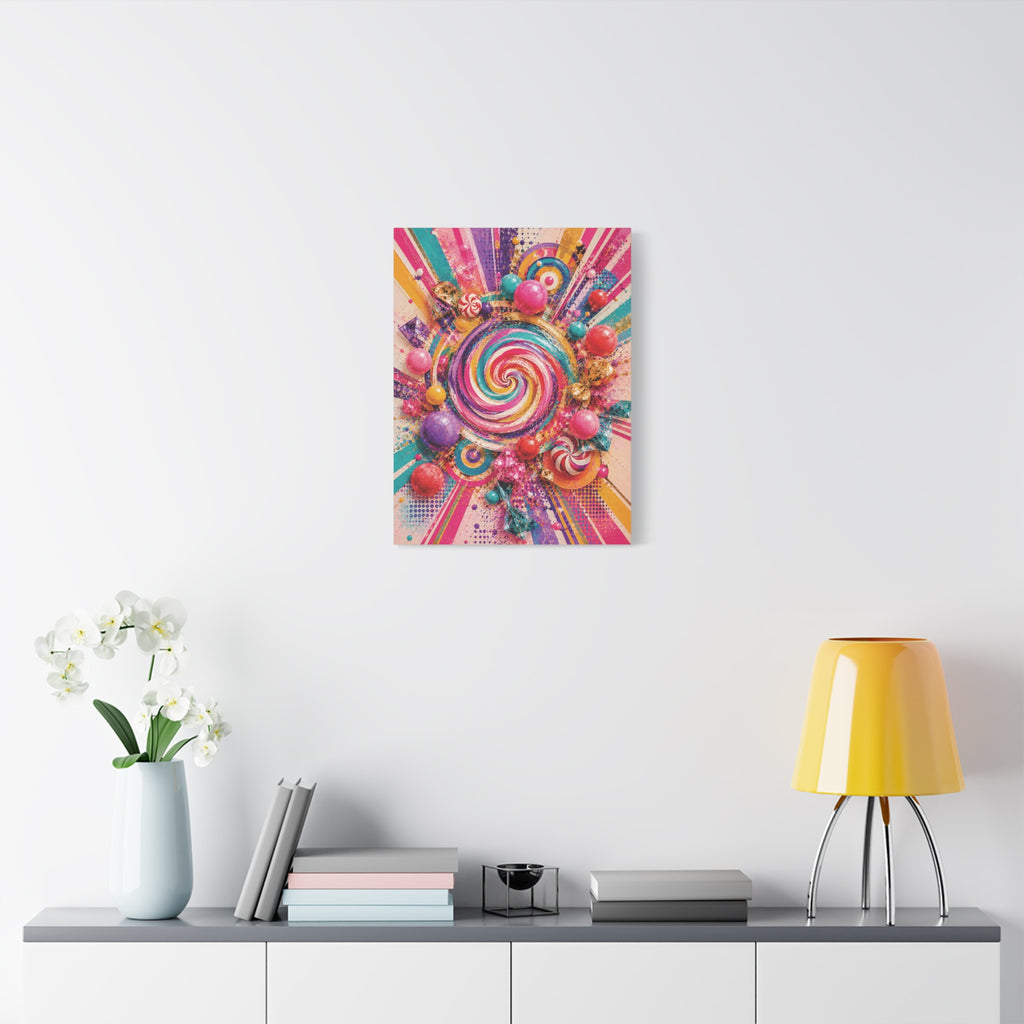 The Sweet Chaos Collection SUGAR RUSH 3-piece TRIPTYCH WALL ART