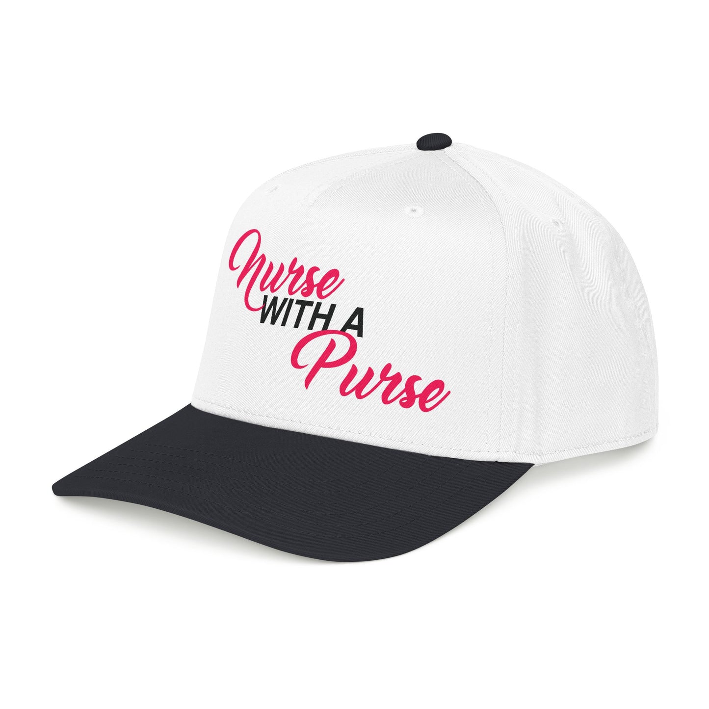 Nurse with a Purse Mid Profile Baseball Cap