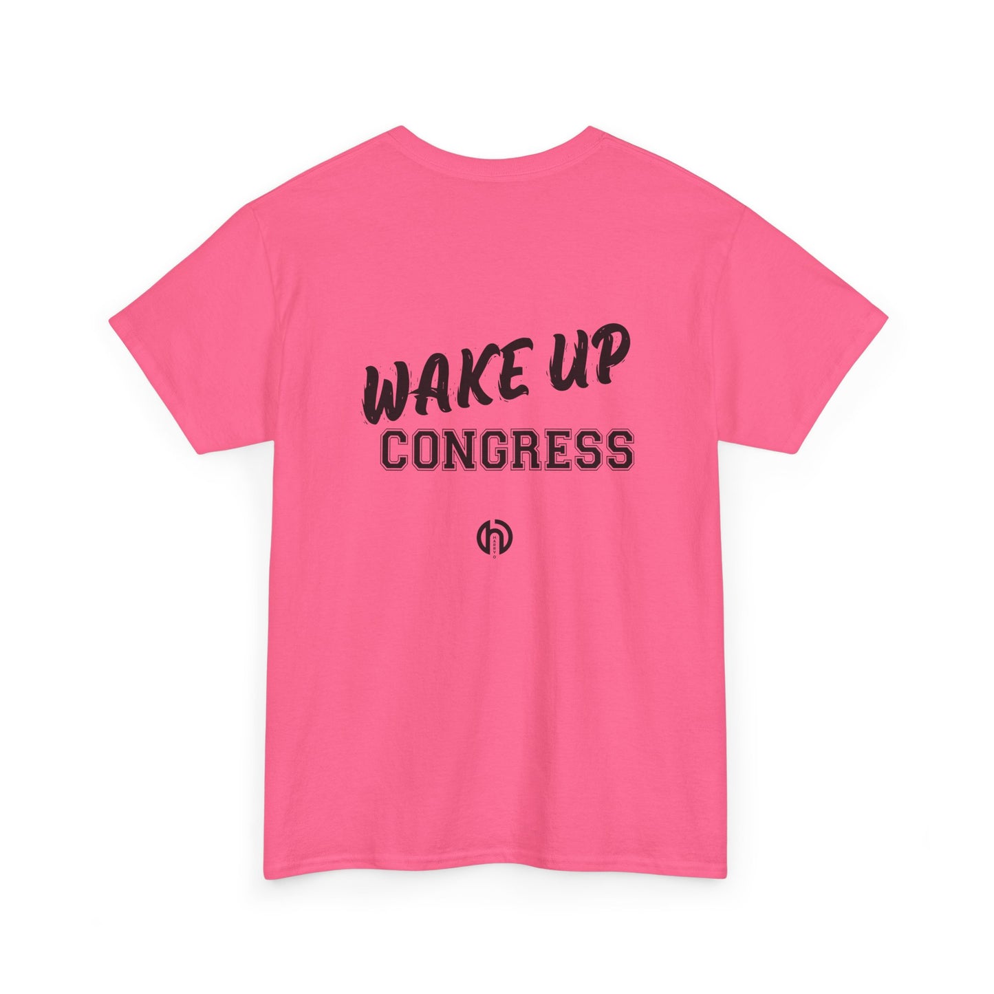 WAKE UP CONGRESS Tee | Political Quote Typography T-Shirt
