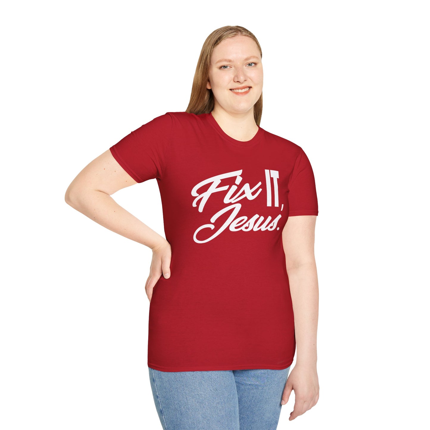 FIX IT JESUS T-Shirt — Religious Graphic Tee for Faith & Encouragement