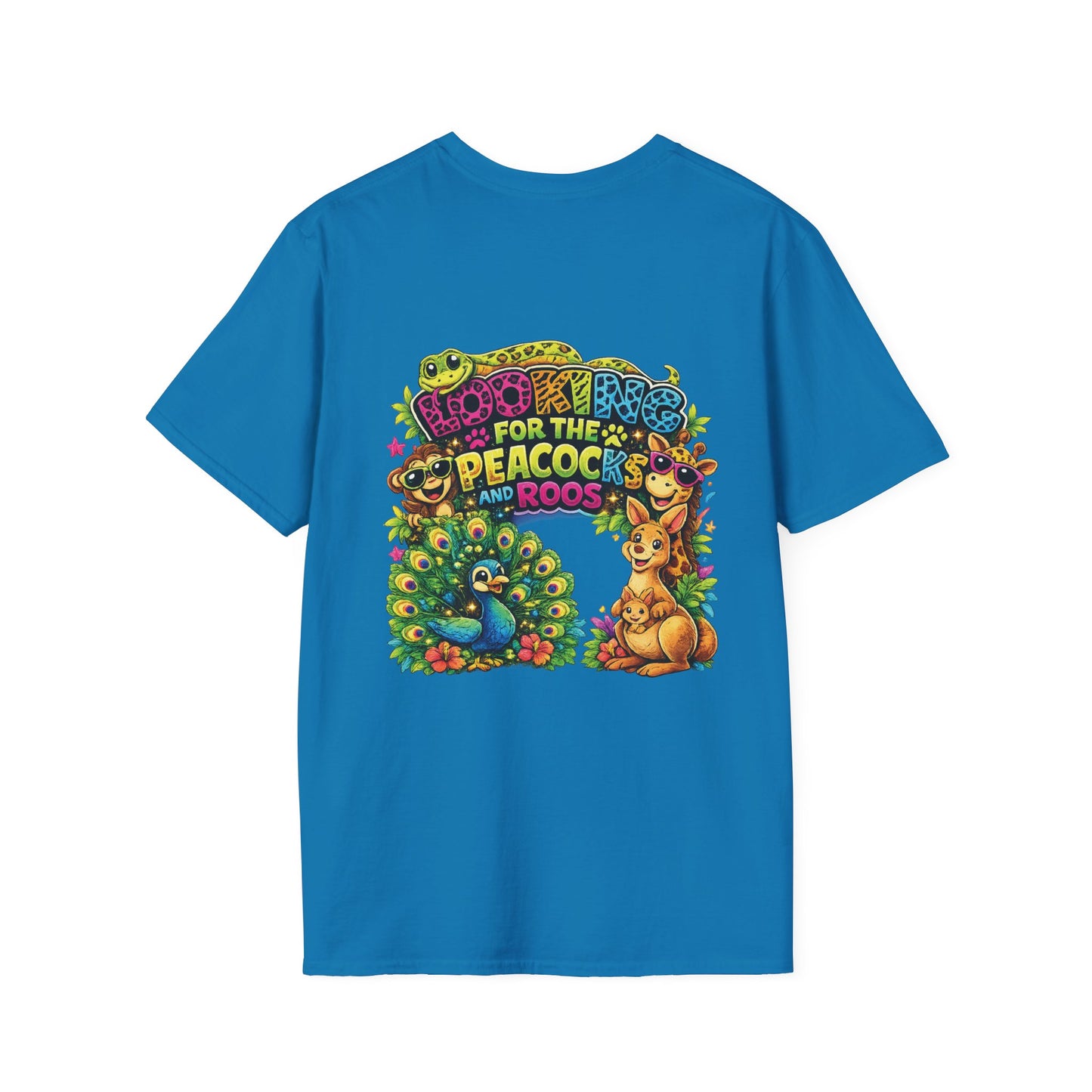 Wild About Six Customizable Kids' T-Shirt — "Kennedy's 6th Birthday" Safari Design