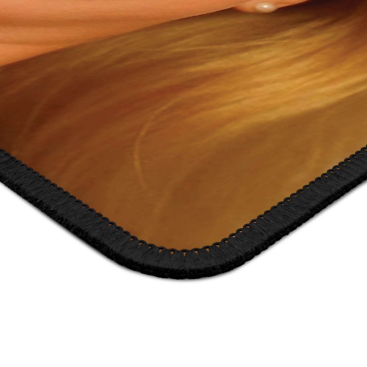 Happy Blue Eyes Funny Doll Face Mouse Pad