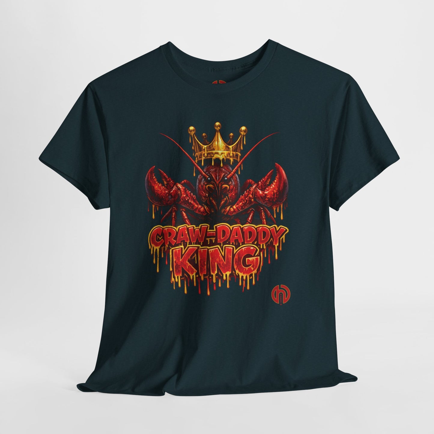 CRAWDADDY KING Crowned Crawfish Tee