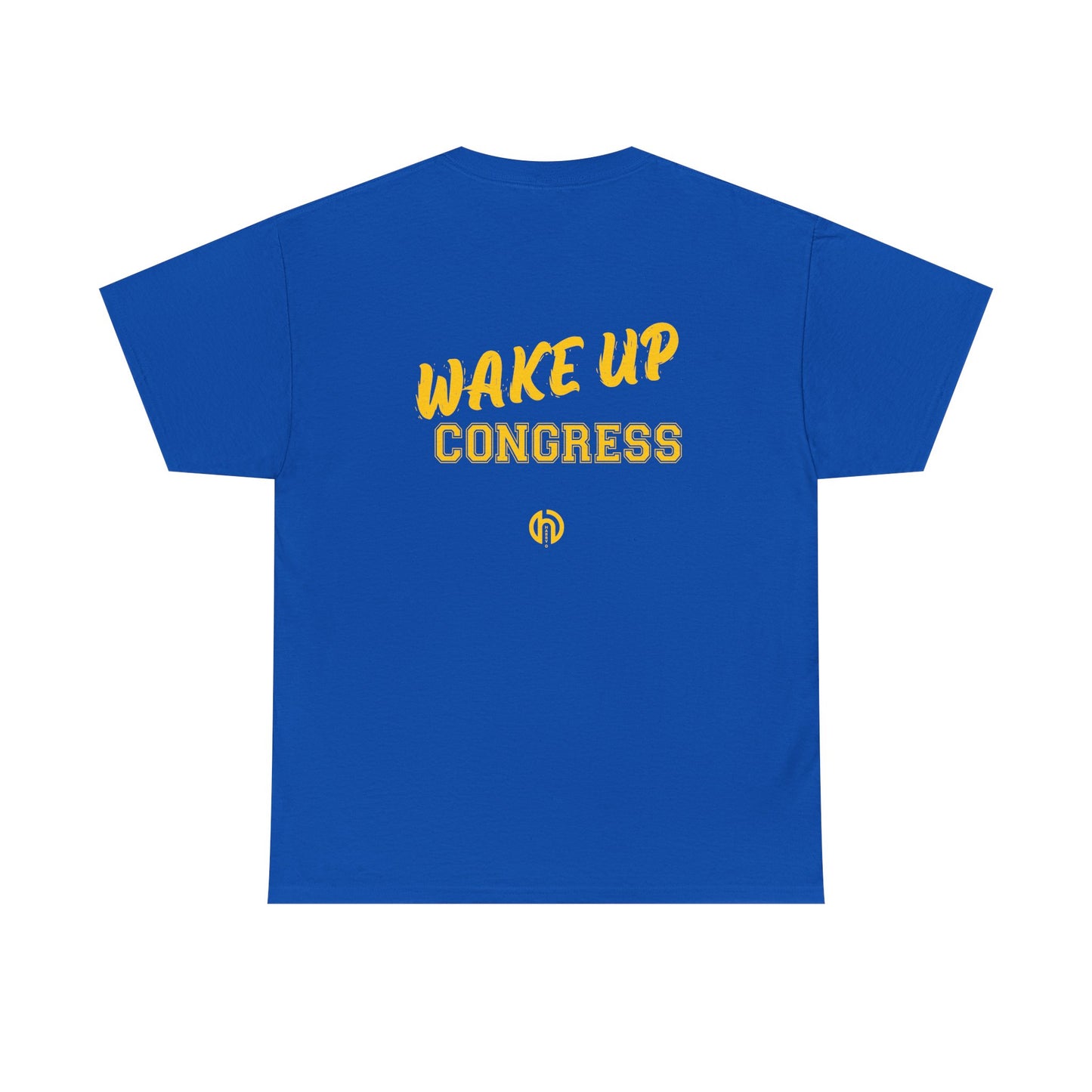 Wake Up Congress T-Shirt | Political Typography Statement Tee