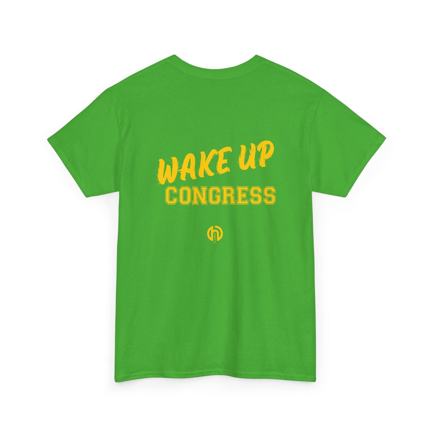 Wake Up Congress T-Shirt | Political Typography Statement Tee