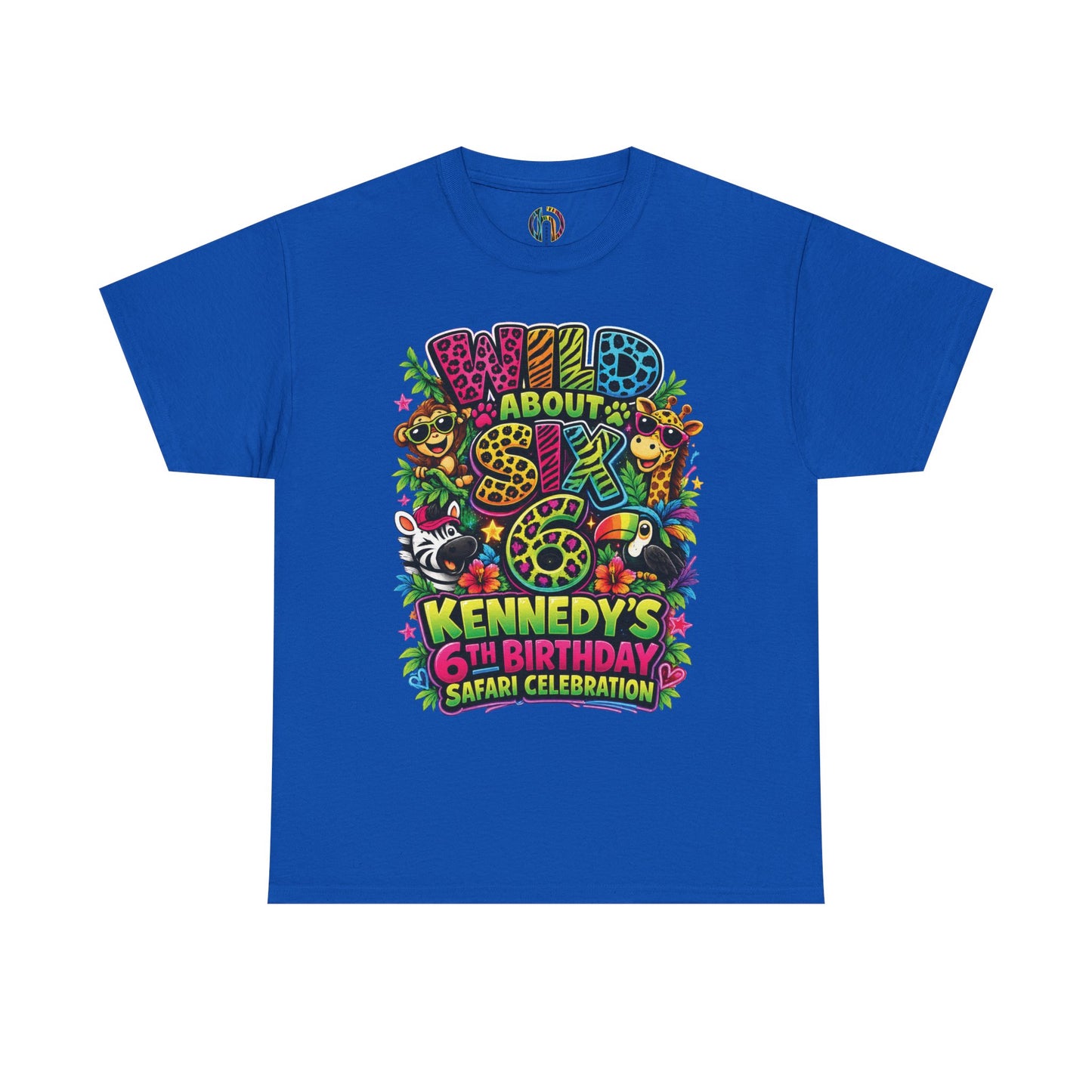 "Wild About 6" Kennedy's Birthday Safari Design