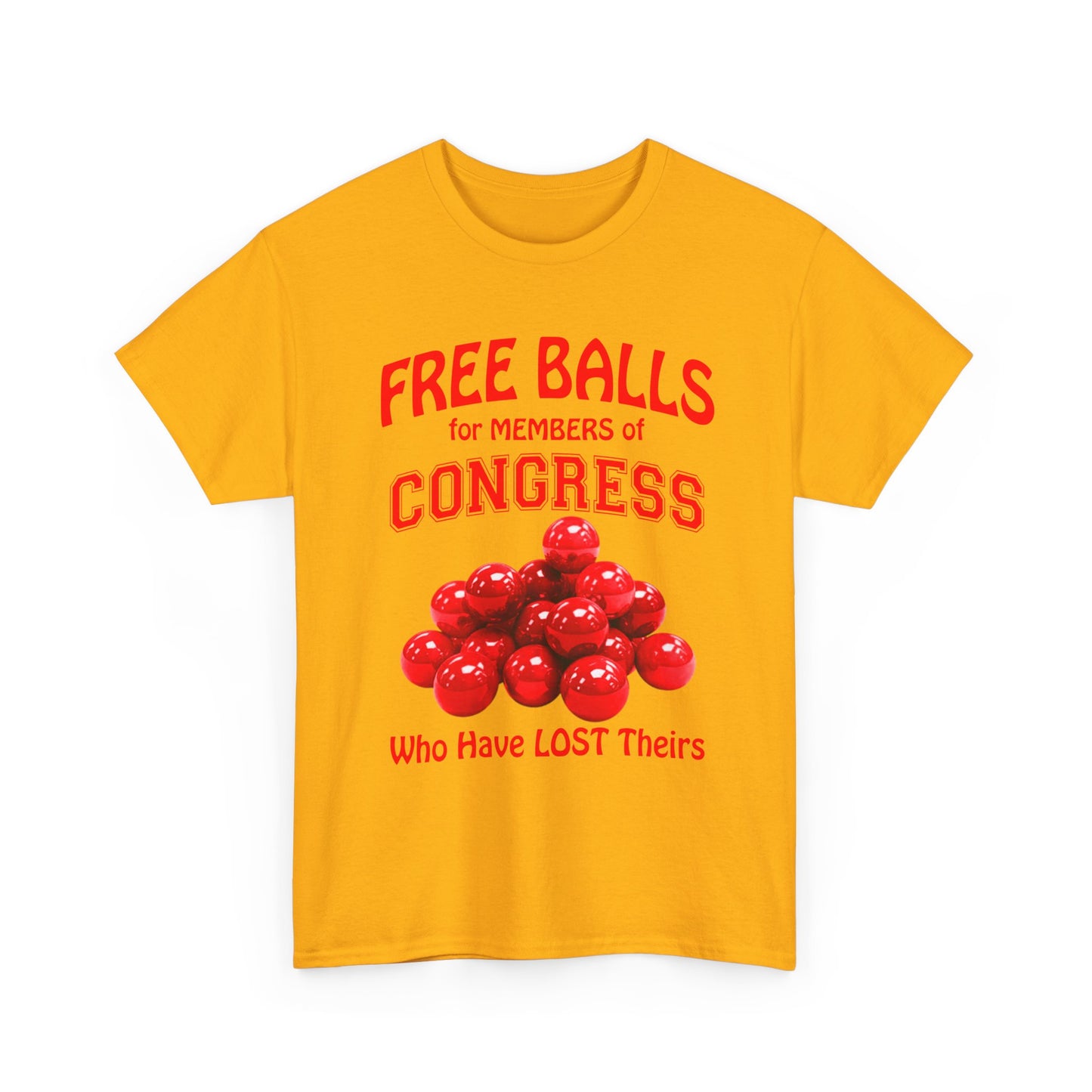 FREE BALLS FOR CONGRESS Graphic Tee