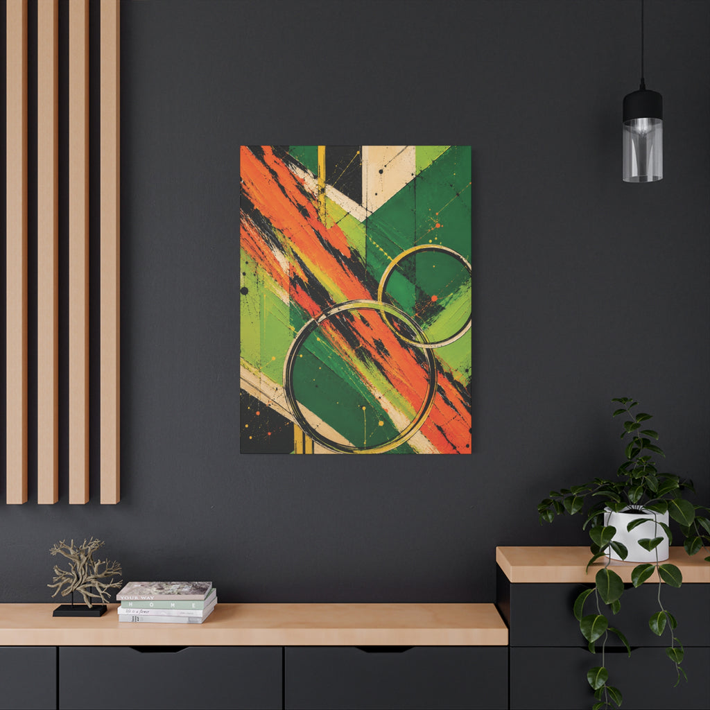 Electric Savannah: Radiant Beast Collection 3-piece TRIPTYCH WALL ART