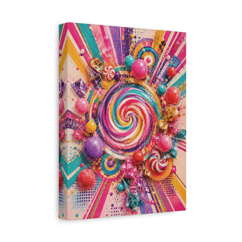 The Sweet Chaos Collection SUGAR RUSH 3-piece TRIPTYCH WALL ART