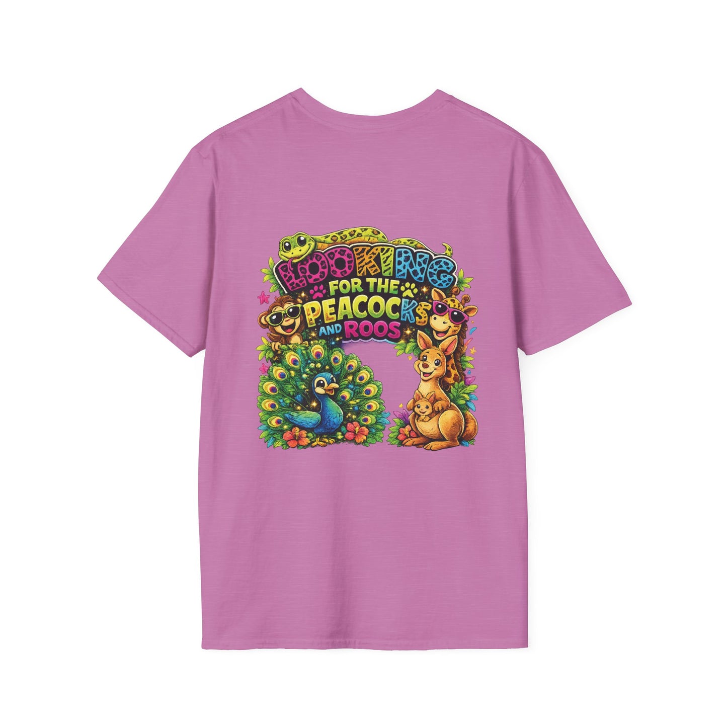 Wild About Six Customizable Kids' T-Shirt — "Kennedy's 6th Birthday" Safari Design