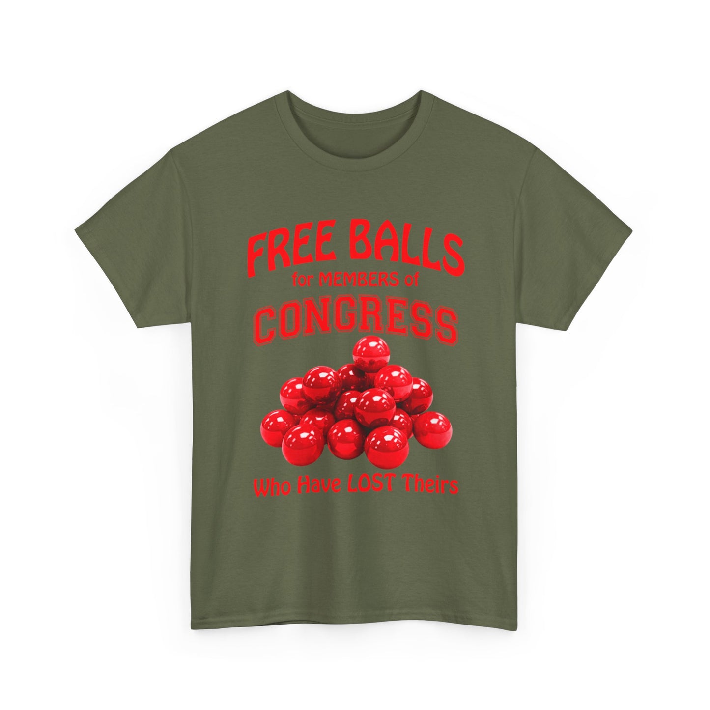 FREE BALLS FOR CONGRESS Graphic Tee
