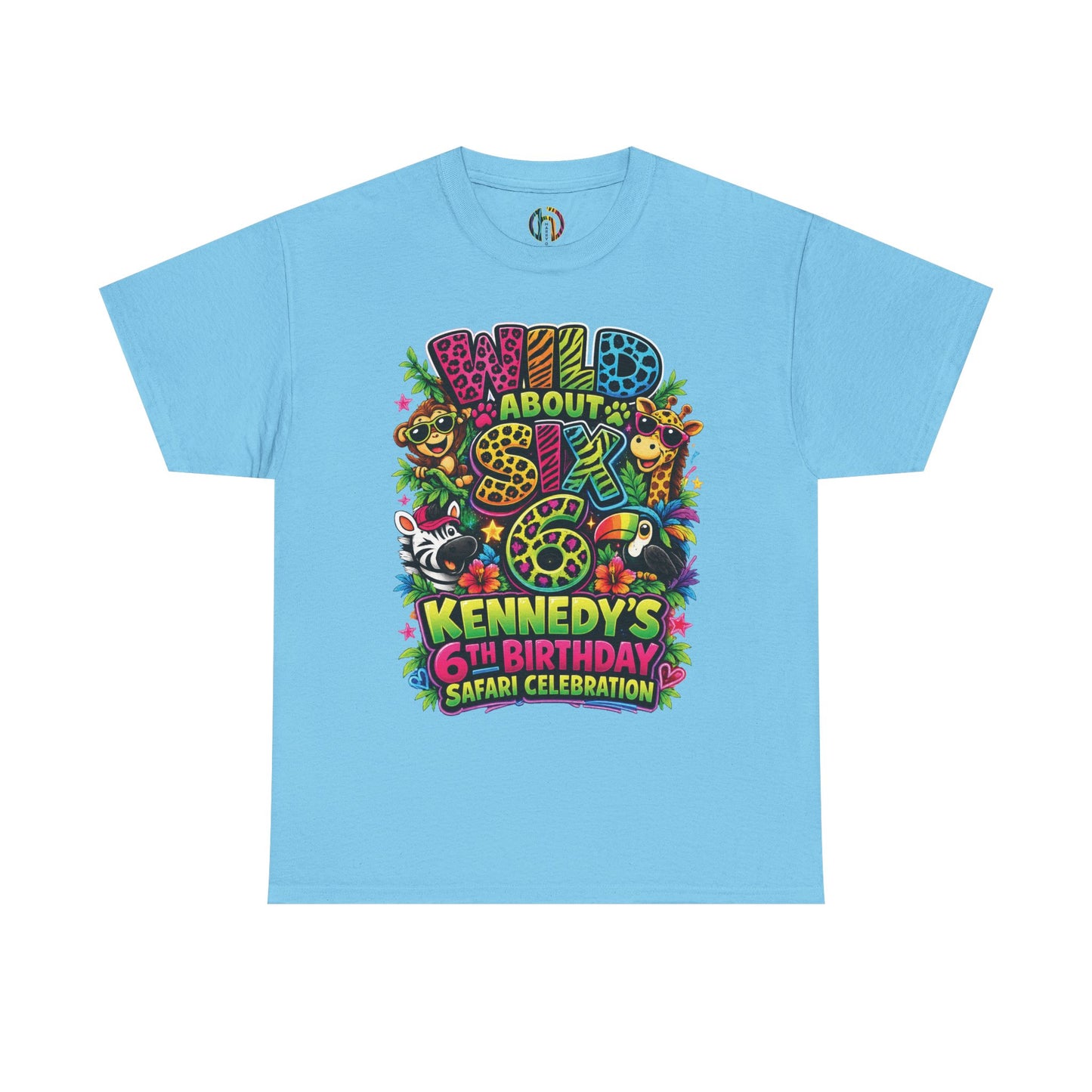 "Wild About 6" Kennedy's Birthday Safari Design