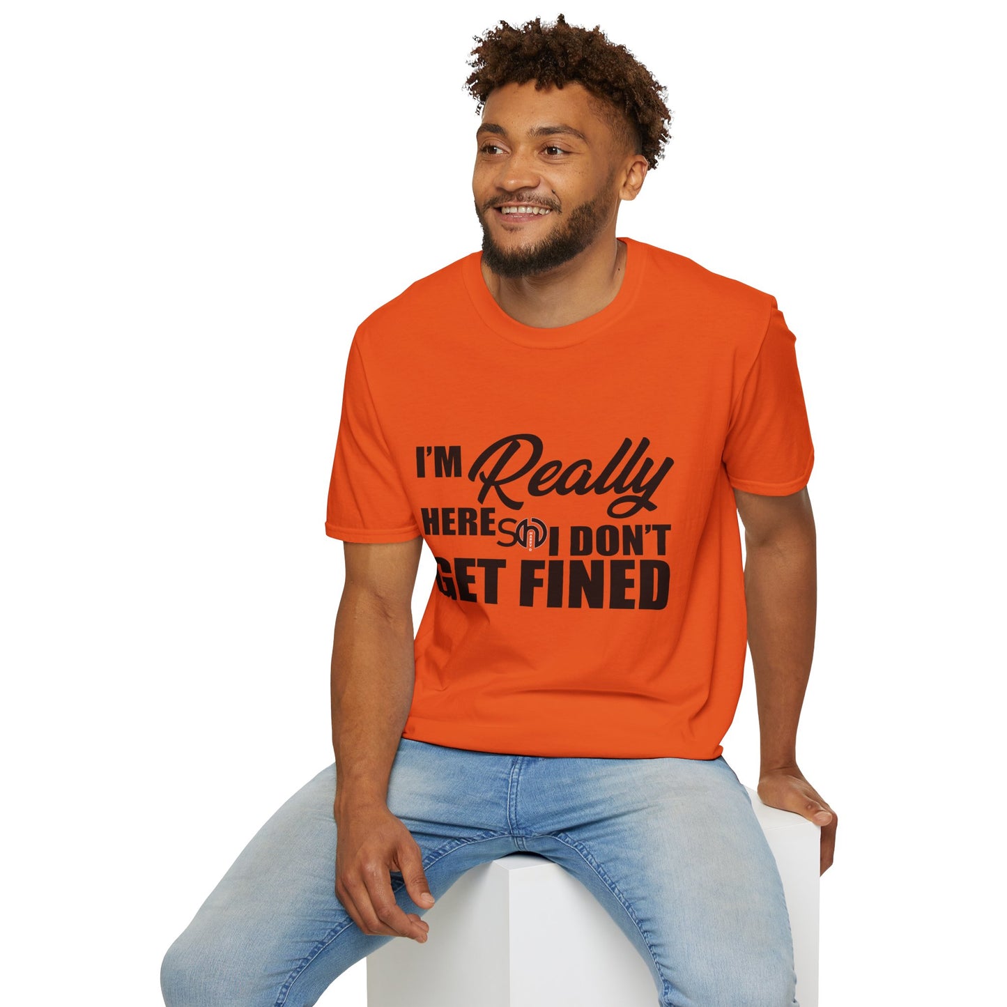 I’m Really Here So I Don’t Get Fined GYM Statement Tee