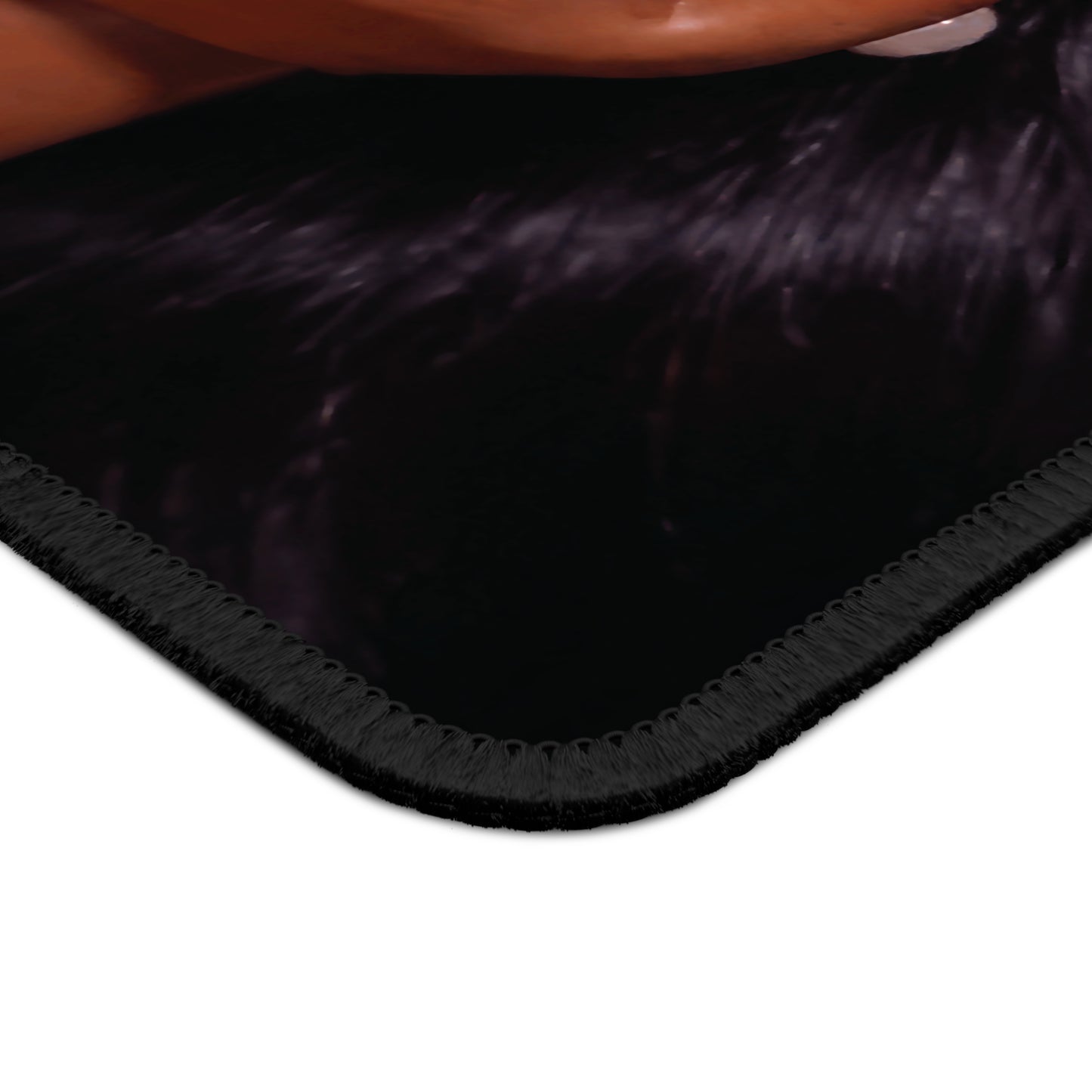 Angry Funny Doll Face Mouse Pad