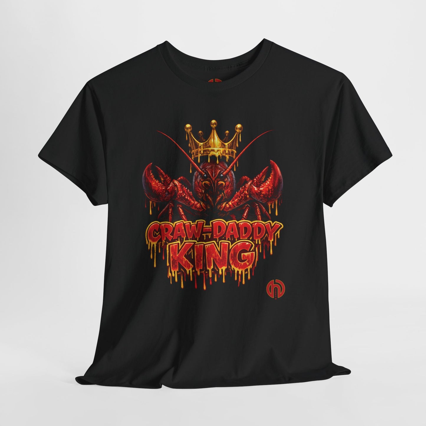 CRAWDADDY KING Crowned Crawfish Tee