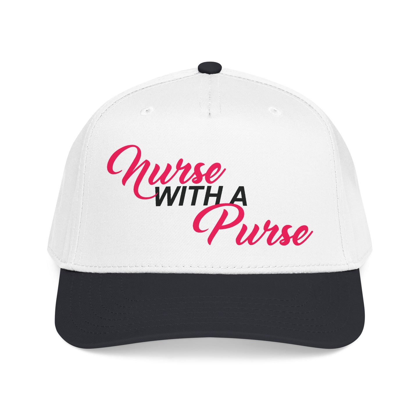 Nurse with a Purse Mid Profile Baseball Cap
