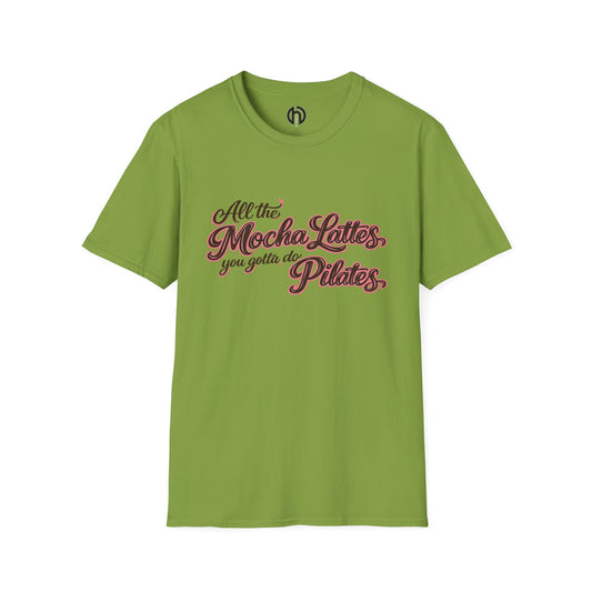 Mocha Pilates Workout Tee