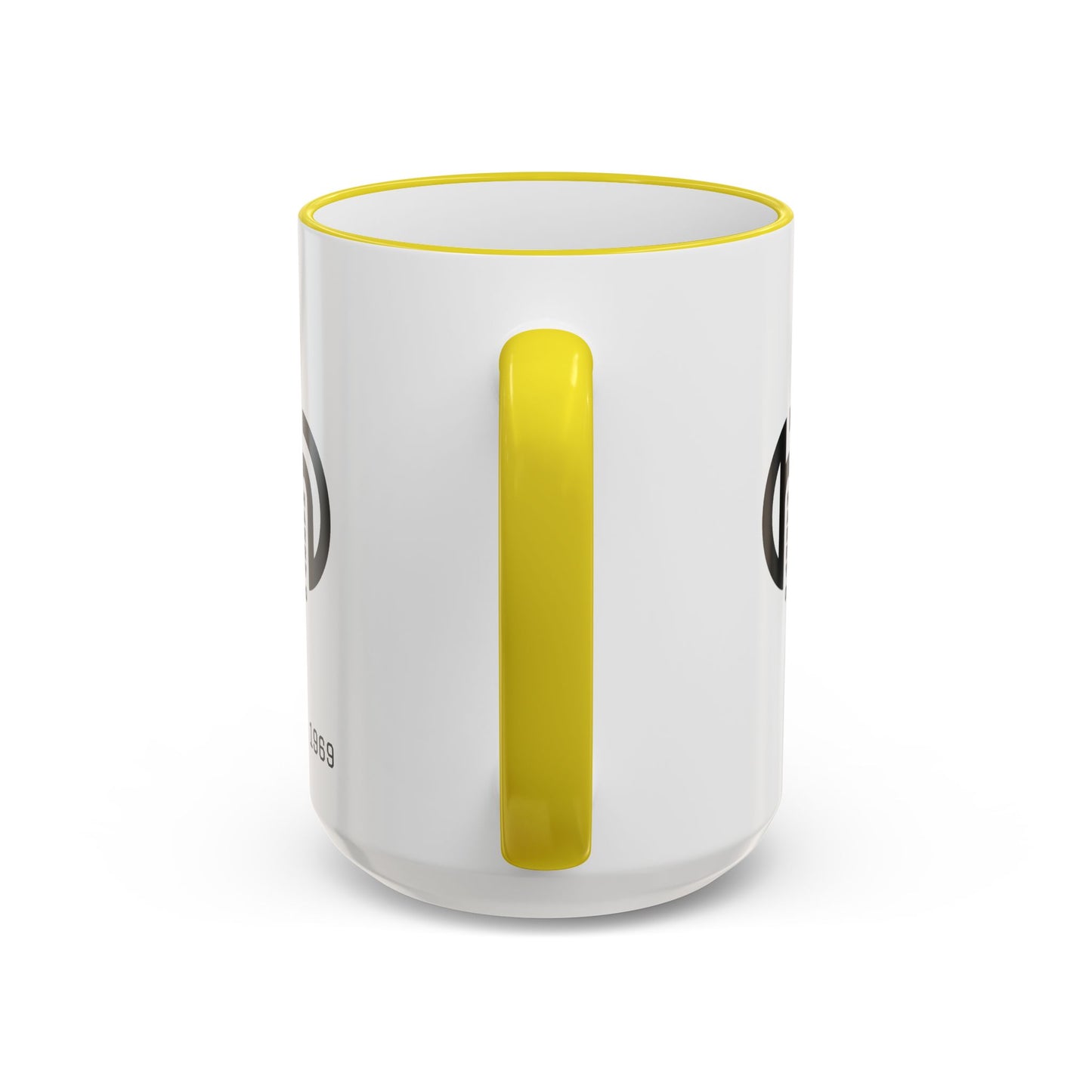 HARRY O Mug — Yellow/Black 15 oz.