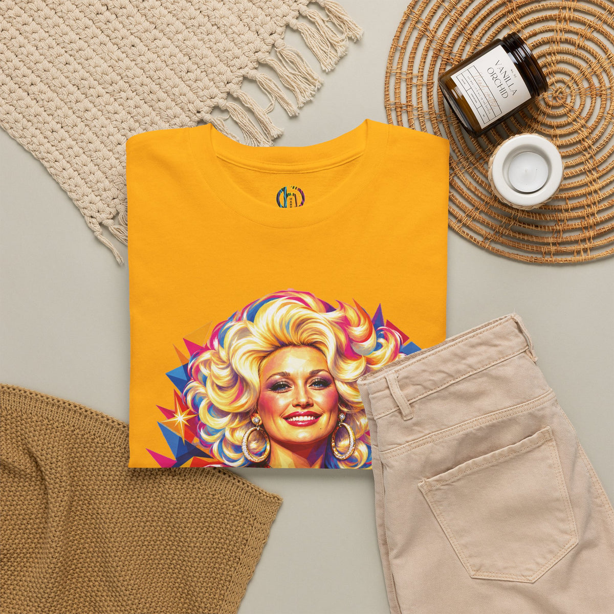 DOLLY — Pop Art Glam Graphic Tee