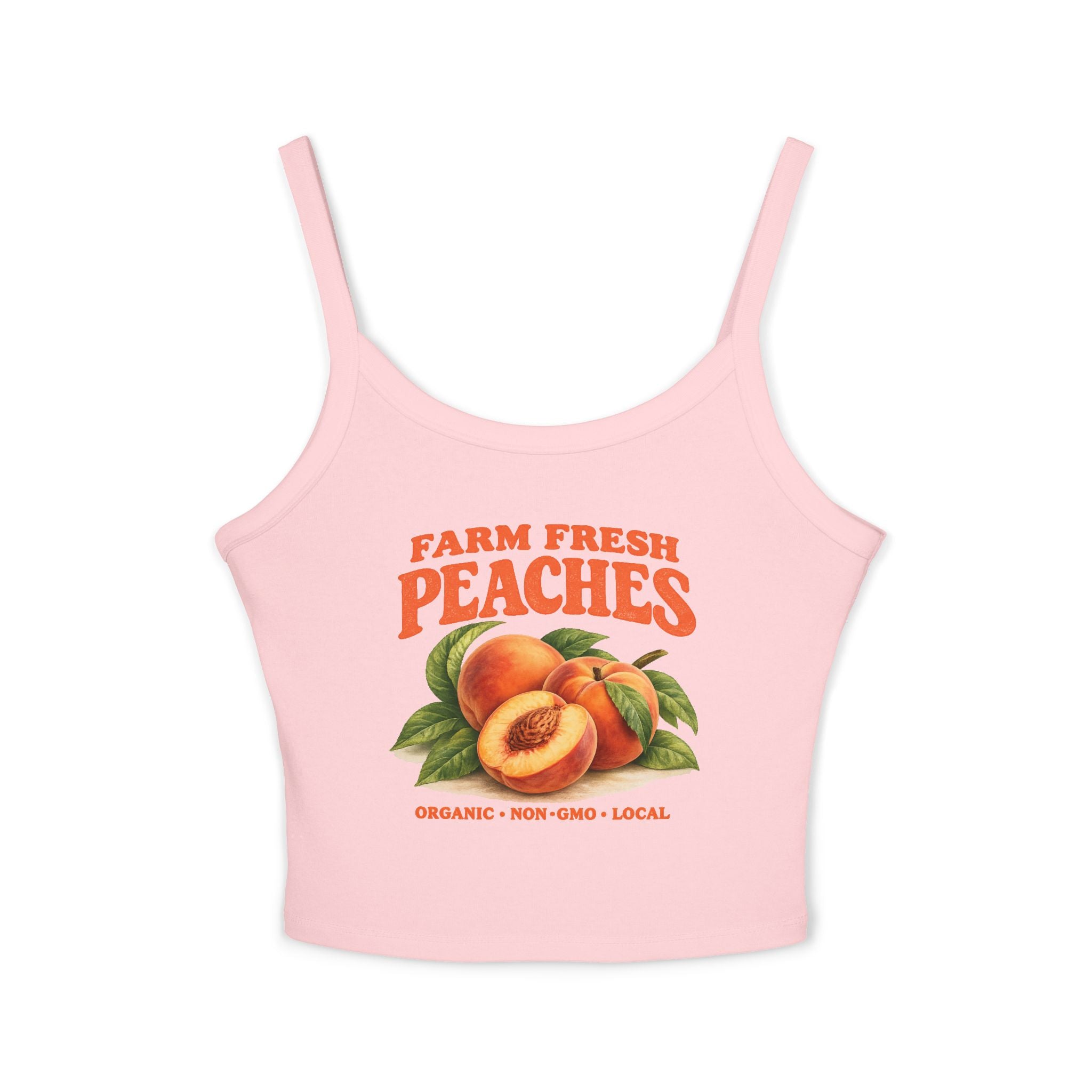 FRESH PEACHES Tank Top — Spaghetti Strap
