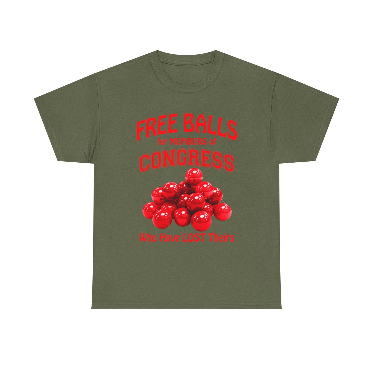 FREE BALLS FOR CONGRESS Graphic Tee