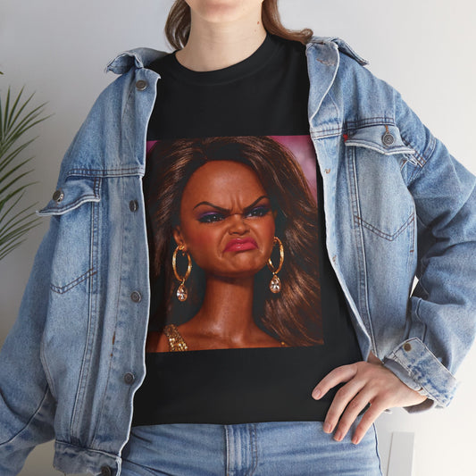 Funny Sassy Doll Face Tee