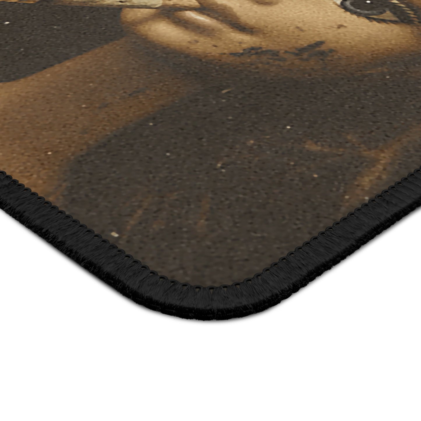 Go Best Friend Funny Doll Face Mouse Pad