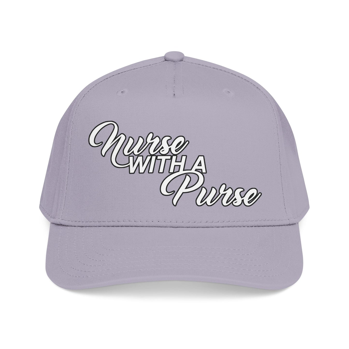 Nurse with a Purse Mid Profile Baseball Cap 2