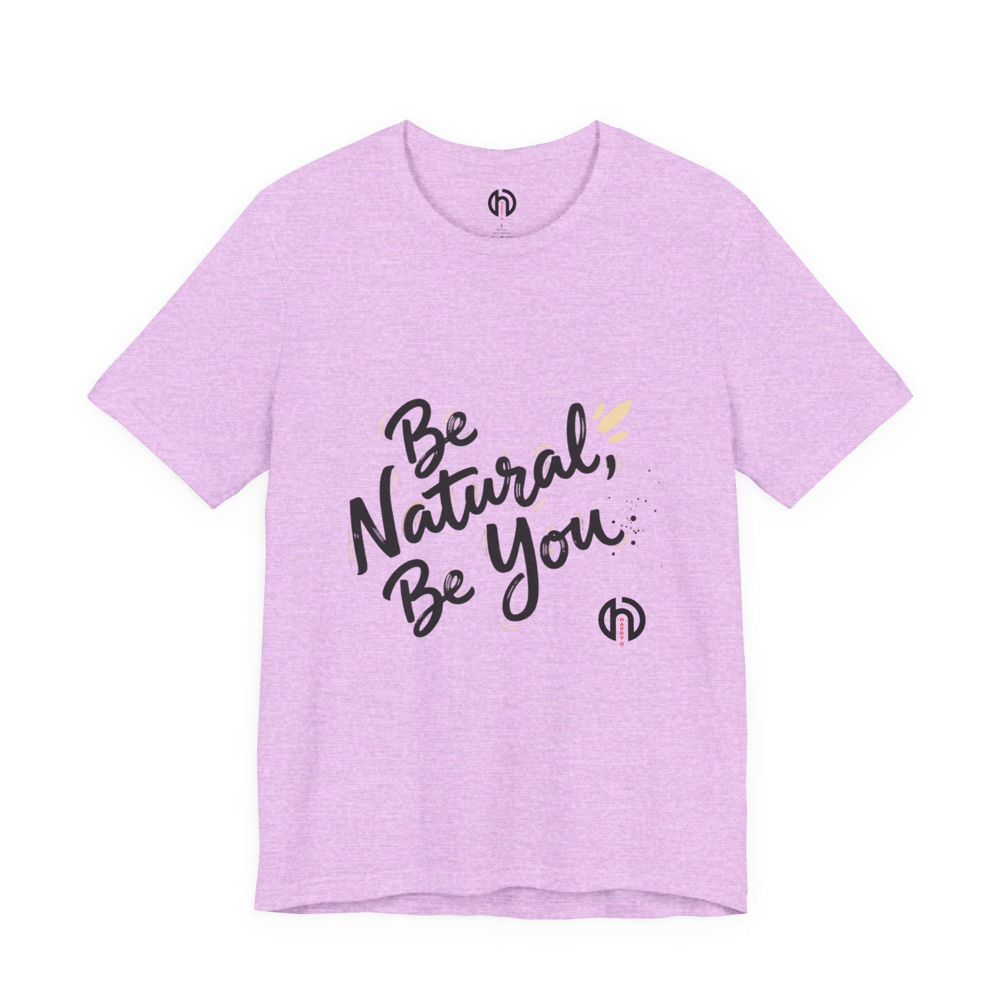 Be Natural Be You Tee | handwritten marker, brush script tee