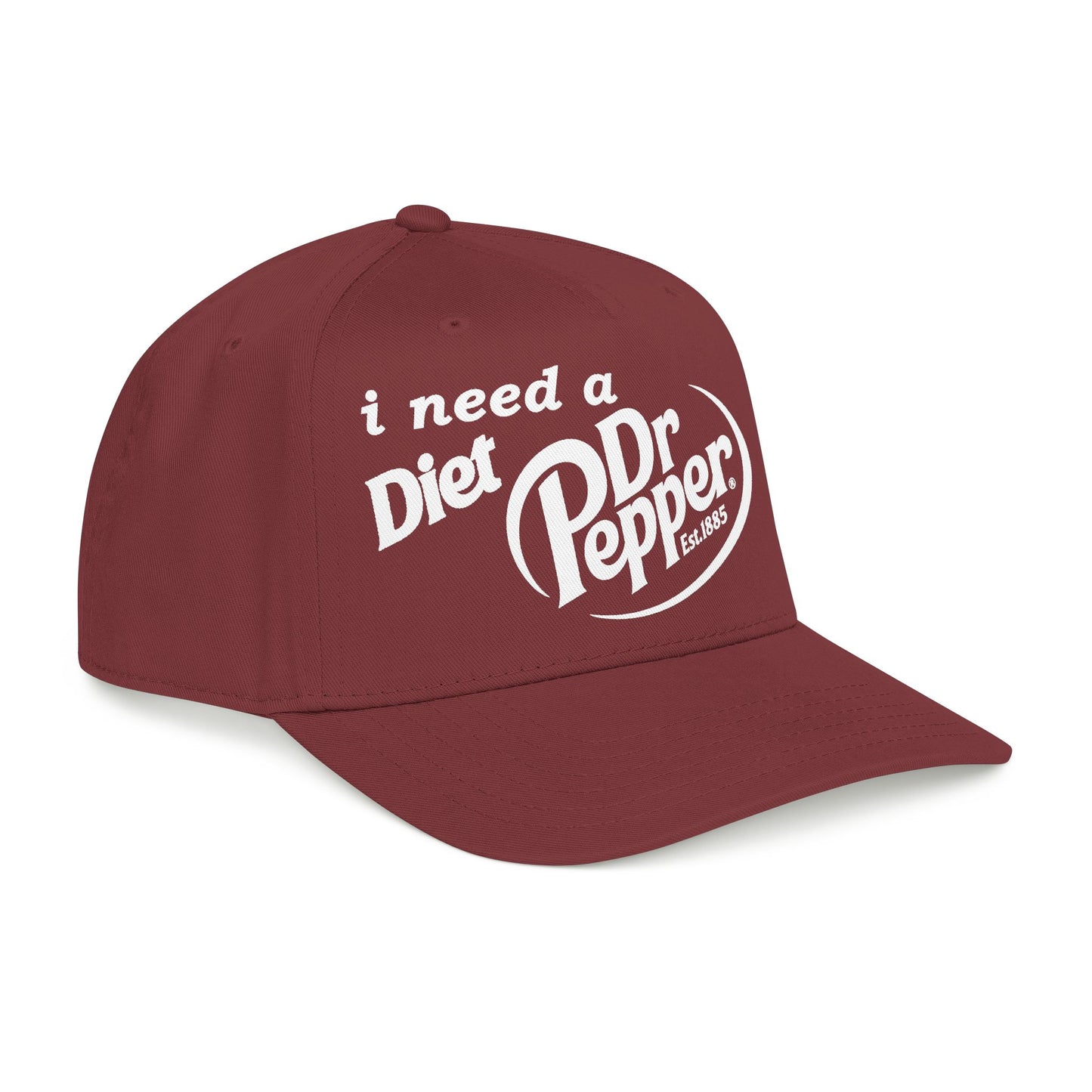I Need a Diet DrP Baseball Cap — Funny Novelty Dad Hat