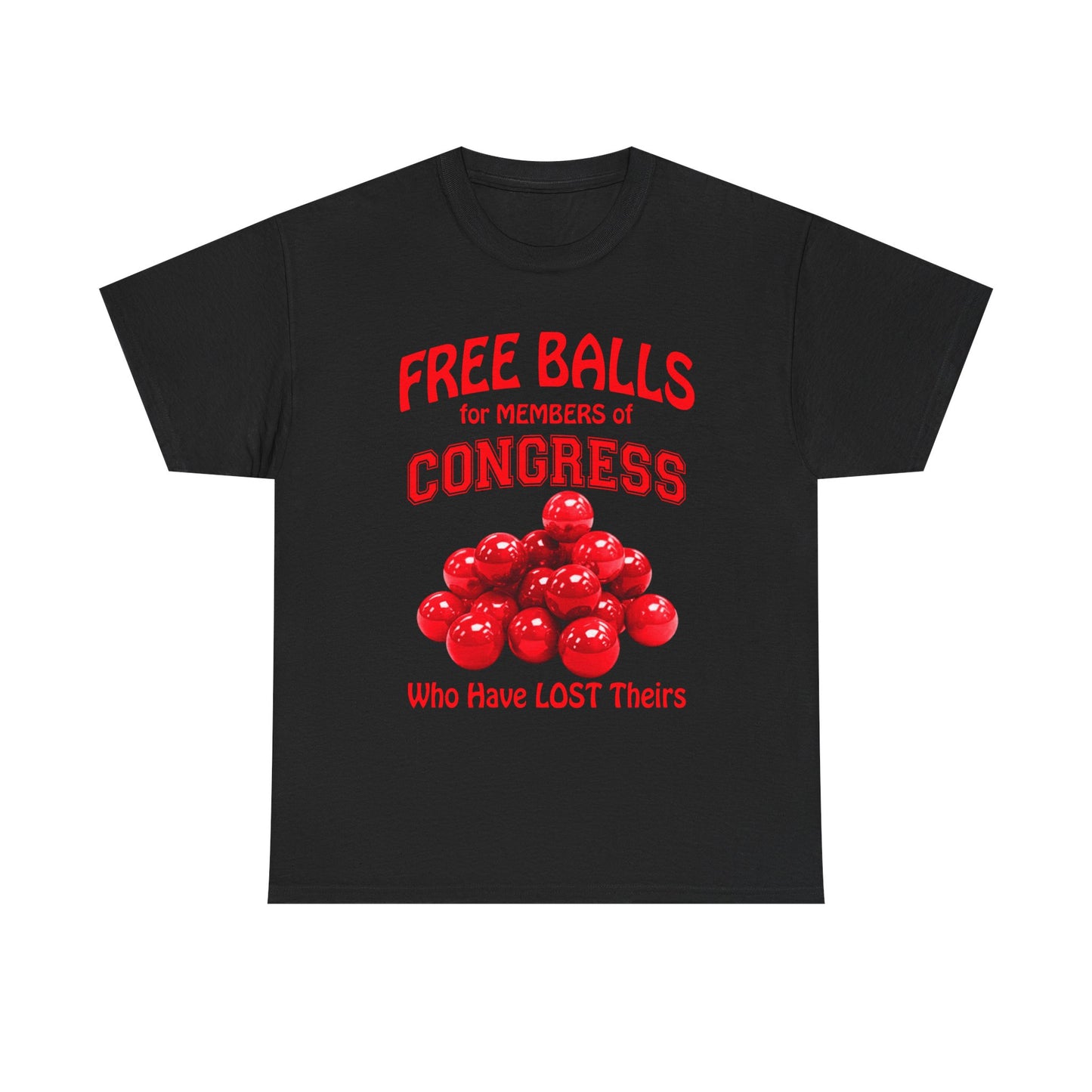 FREE BALLS FOR CONGRESS Graphic Tee