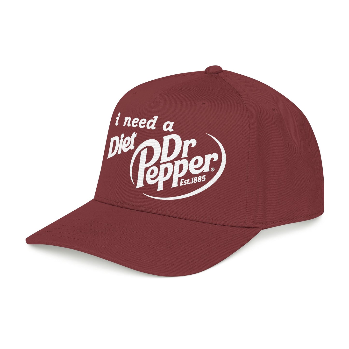 I Need a Diet DrP Baseball Cap — Funny Novelty Dad Hat